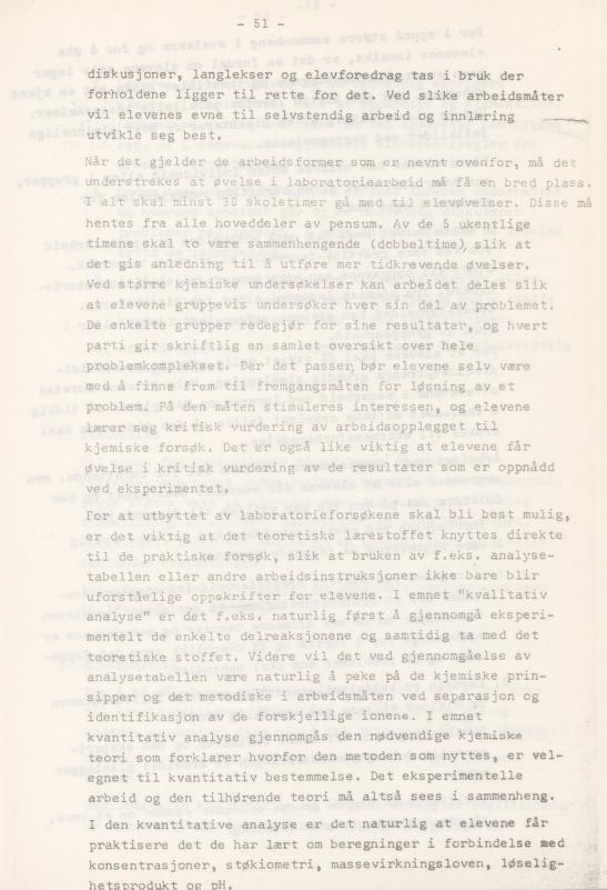 Skann 55 av Læreplan for gymnaset 1974 · del 3A allmenn studieretning