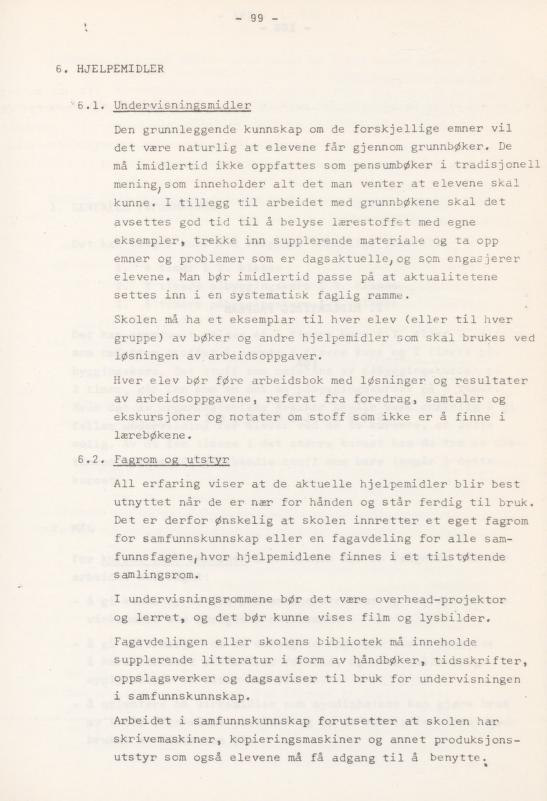 Skann 103 av Læreplan for gymnaset 1974 · del 3A allmenn studieretning