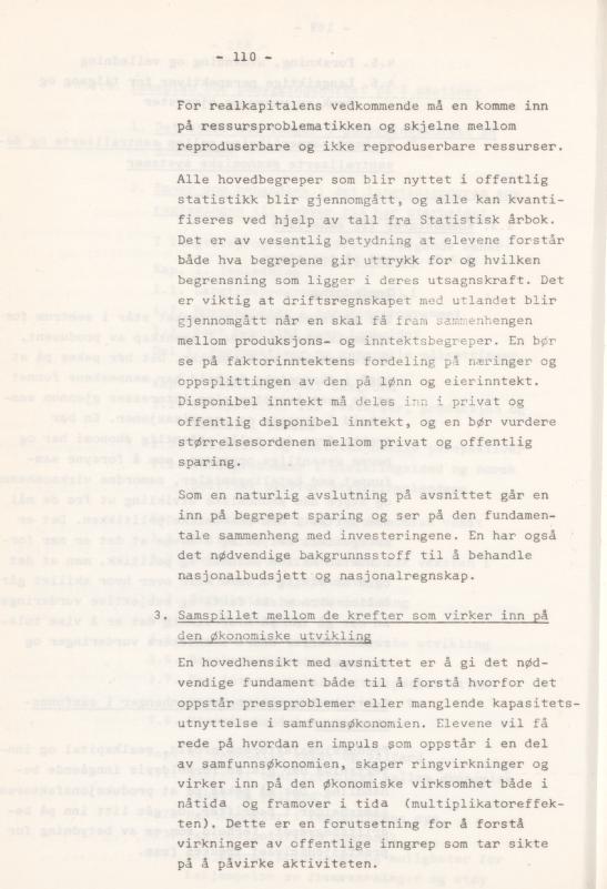 Skann 114 av Læreplan for gymnaset 1974 · del 3A allmenn studieretning