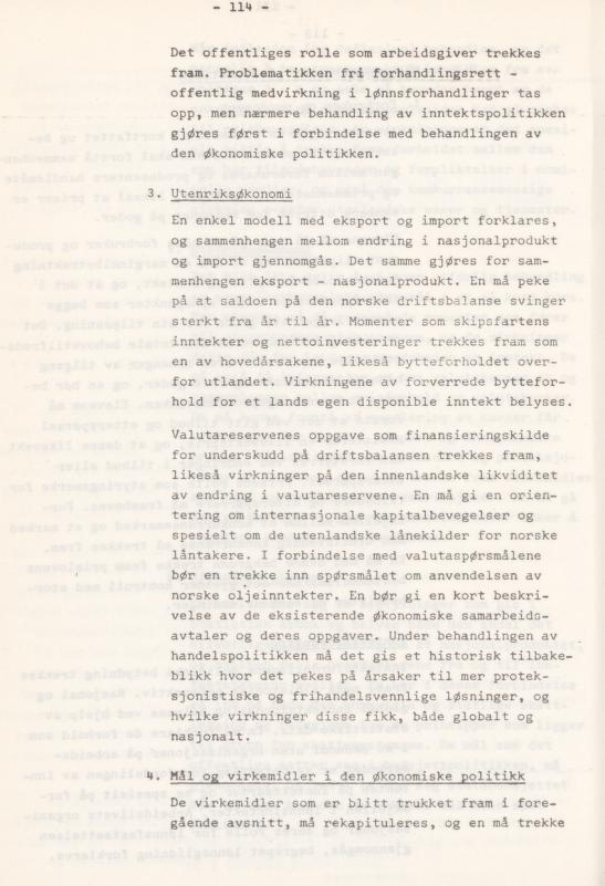 Skann 118 av Læreplan for gymnaset 1974 · del 3A allmenn studieretning