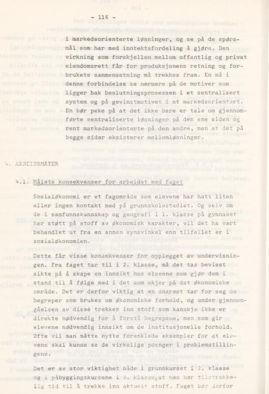 Skann 120 av Læreplan for gymnaset 1974 · del 3A allmenn studieretning