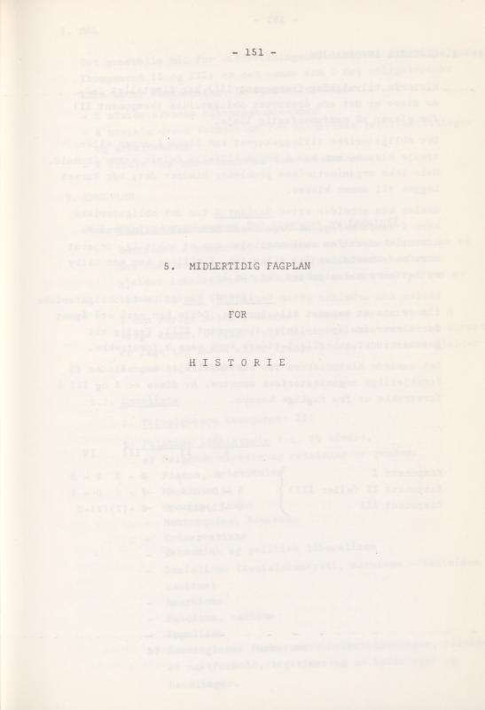 Skann 155 av Læreplan for gymnaset 1974 · del 3A allmenn studieretning