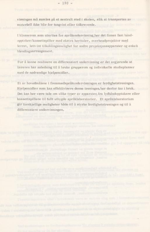 Skann 194 av Læreplan for gymnaset 1974 · del 3A allmenn studieretning
