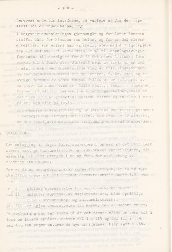 Skann 202 av Læreplan for gymnaset 1974 · del 3A allmenn studieretning