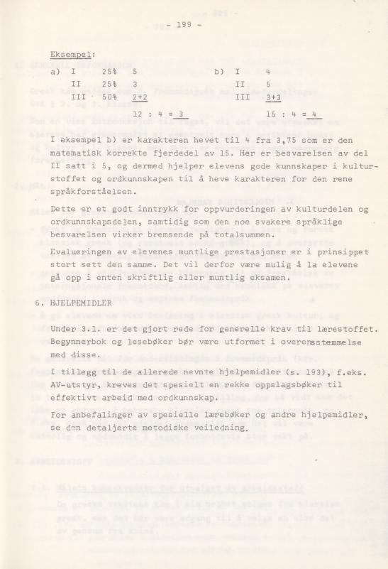 Skann 203 av Læreplan for gymnaset 1974 · del 3A allmenn studieretning