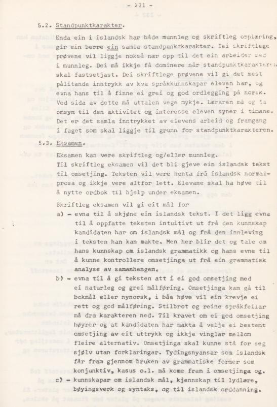 Skann 235 av Læreplan for gymnaset 1974 · del 3A allmenn studieretning