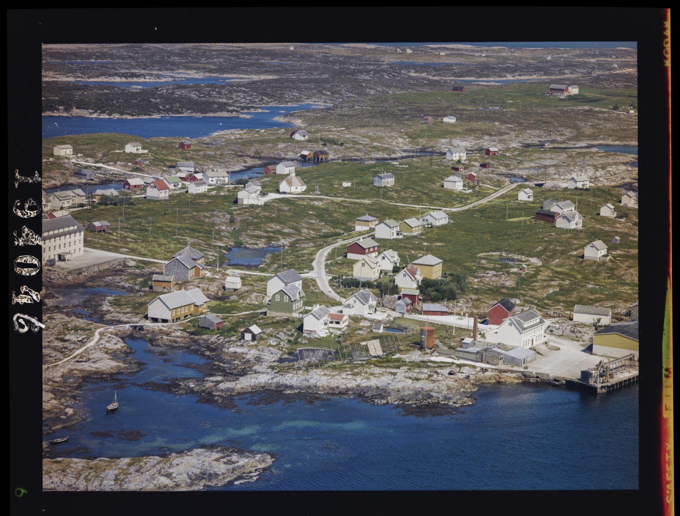 Titran, flyfoto 21. juni 1969