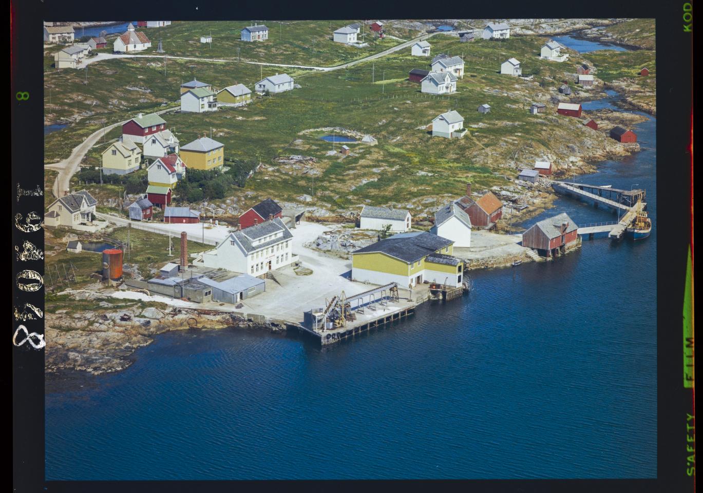Gaustads anlegg, Titran, flyfoto 21. juni 1969