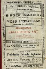 Adressebog for Smaalenenes amt. 1911 Vol. 2